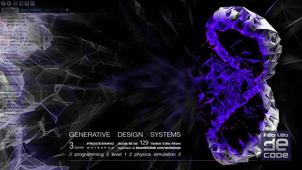 Generative Design Systems Processing Level 1