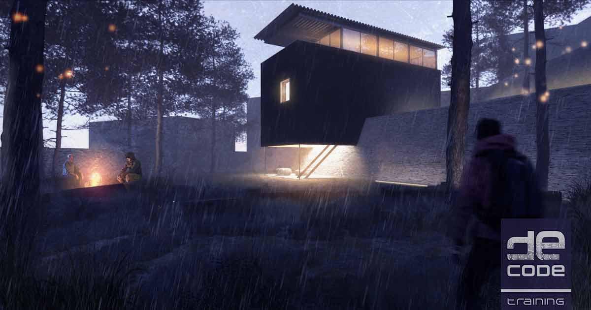 Forest Cabin - VRay L.2