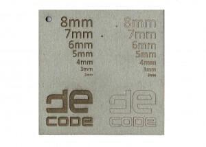 decode_laser cutting cardboard